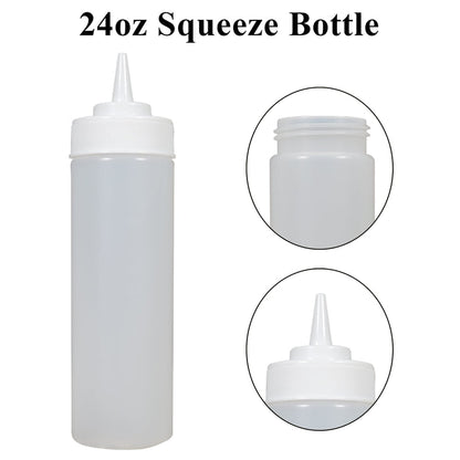 Pro-Kitchen - 24oz Squeeze Bottle - Standard - Clear - QY411C