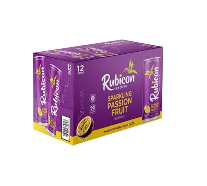 Rubicon - Sparkling Cans - Passion Fruit