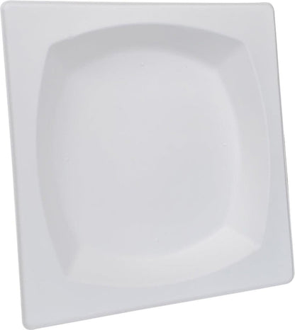 Eco-Craze - 8" Square Bagasse Plate - Retail Pack