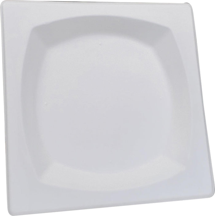 Eco-Craze - 8" Square Bagasse Plate - Retail Pack