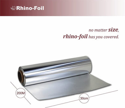 Rhino Foil - 12" Aluminium Foil Roll - Heavy Duty - 152M