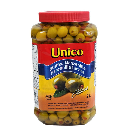 Unico - Olives - Manzanilla - Stuffed - 2Lt