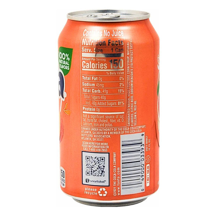 Fanta - Peach - Cans