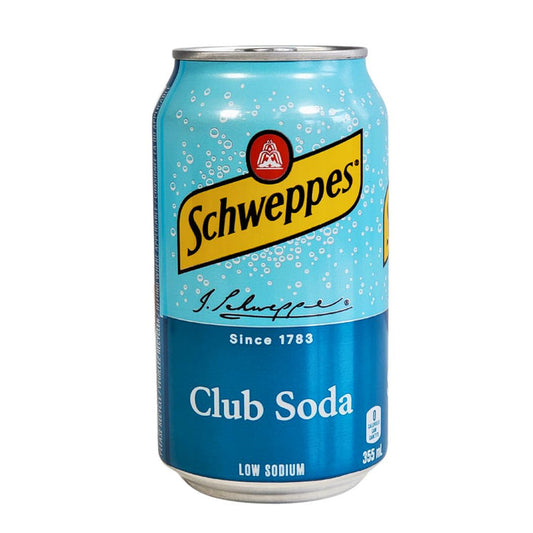 Schweppes - Club Soda - Cans