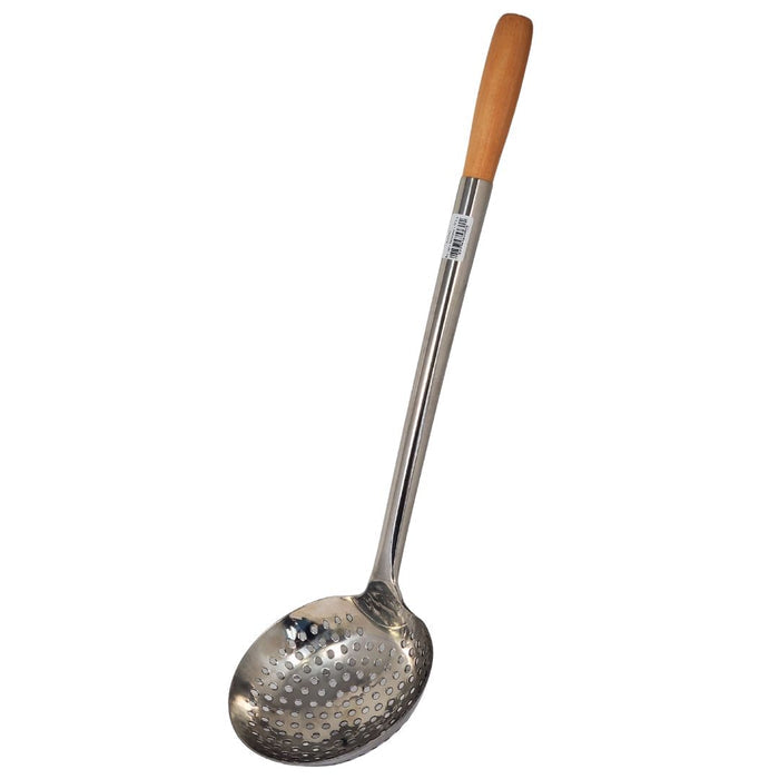 Wok Ladle Perforated 5.25" Dia