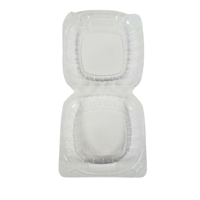 Value+ - Dual Lock - 5in Clear Hinged Containers -  CV551