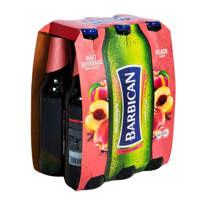 Barbican - Soft Drink - Tropical/ Peach