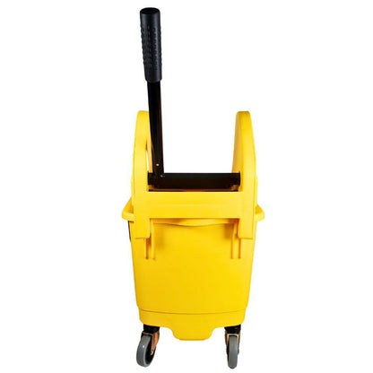 Spartano - 27L Mop Bucket with Down Press Wringer - Yellow - 4939