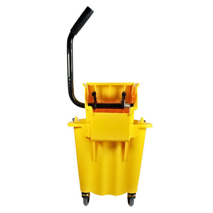 Spartano - 36L Mop Bucket with Side Press Wringer - Yellow - 4938