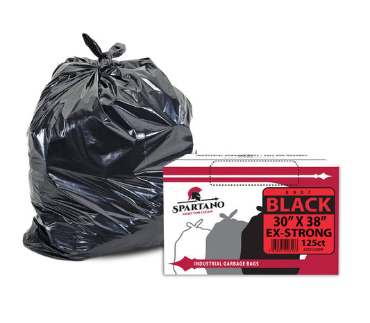 Spartano - Garbage Bags - Ex-Strong - Black - 30"x38"