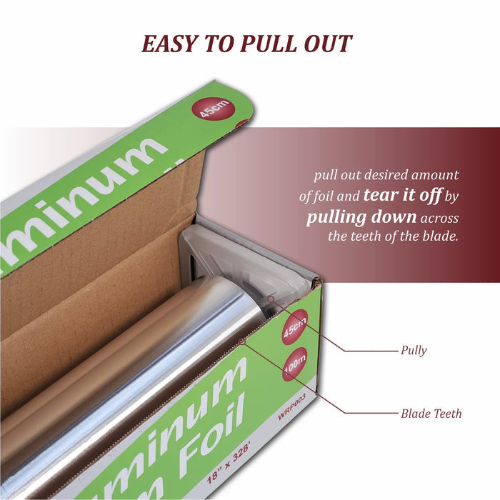 Rhino Foil - 18" Aluminium Foil Roll