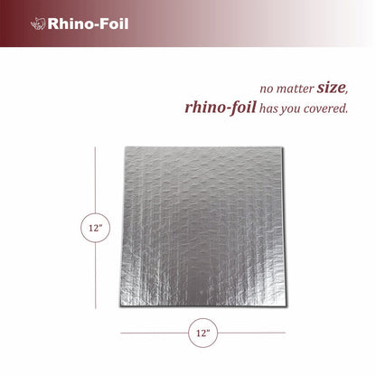 Rhino Foil - Insulated Foil Wrap - 12"x12"