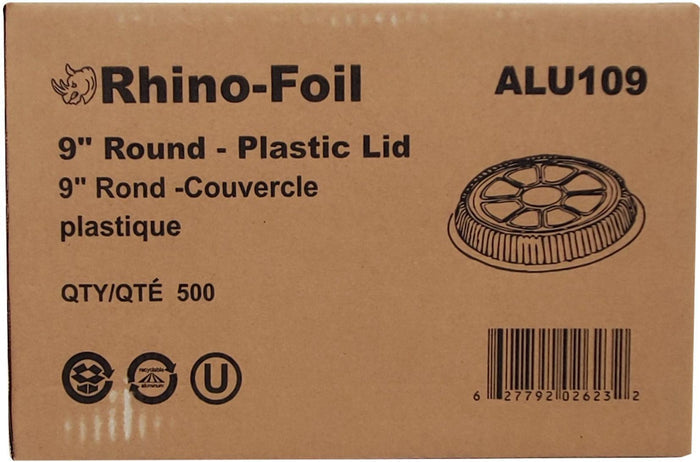 Rhino-Foil - 9" Round - Plastic Dome Lid - AR116