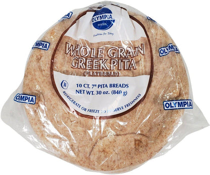 BNC - 7" Pita Bread - Greek - Whole Wheat