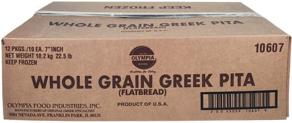 BNC - 7" Pita Bread - Greek - Whole Wheat