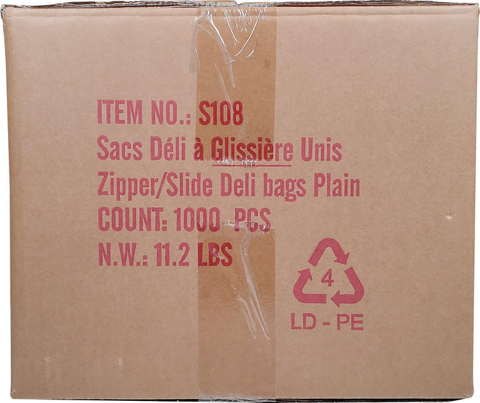 Deli Fresh - 10.5x8" Deli Bags - With Slider