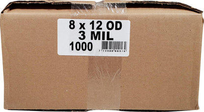 8"x12 Vacuum Bags - O.D. - 3 Mil