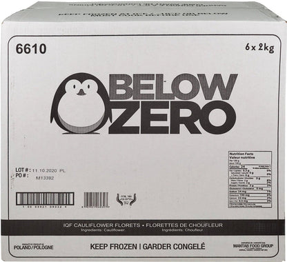 XC - Below Zero - IQF Cauliflower Florets - 6610