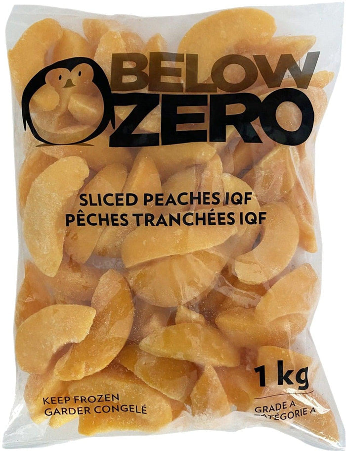 XC - Below Zero - IQF Sliced Peaches - 6495