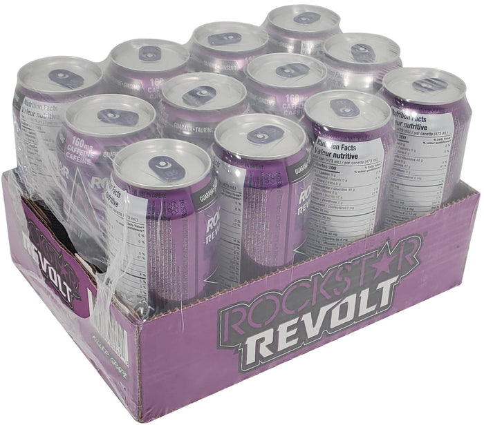 VSO - Rockstar - Revolt - Killer Grape - Cans