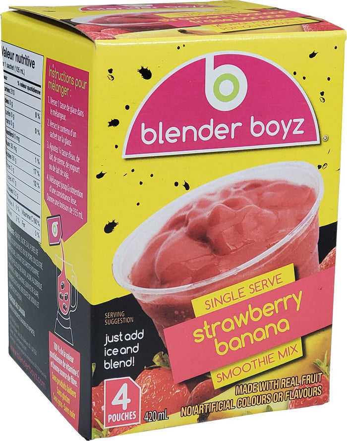 Blender Boyz - Strawberry Banana Smoothie