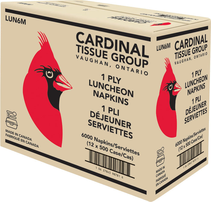 XC - Cardinal Tissue/True North - Luncheon Napkins - 1/4 Fold