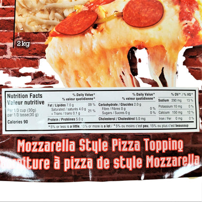 Chef Nutri - Mamma Mia Mozarella Style Pizza Topping - 80611