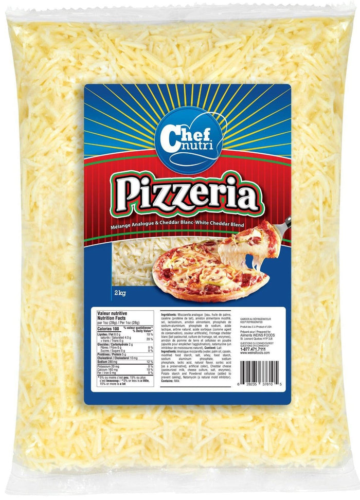 Chef Nutri - Pizzeria Shredded Cheese - 80610