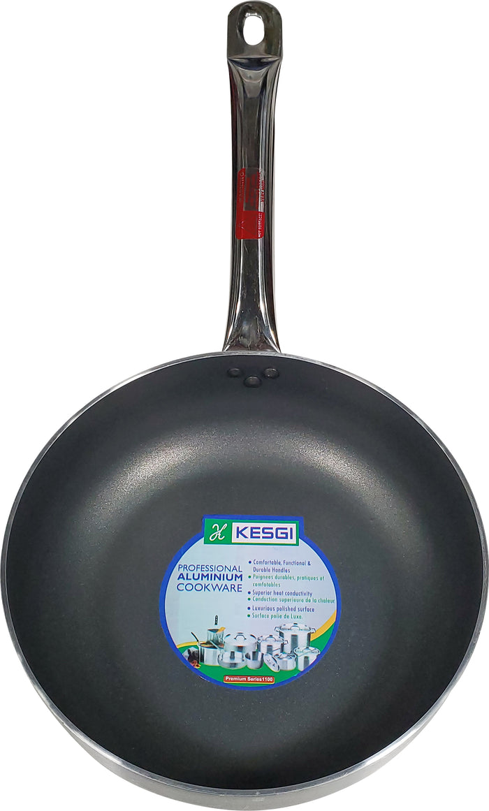 Kesgi - 10" Deep Fry Pan Non-Stick - Pipe Handle