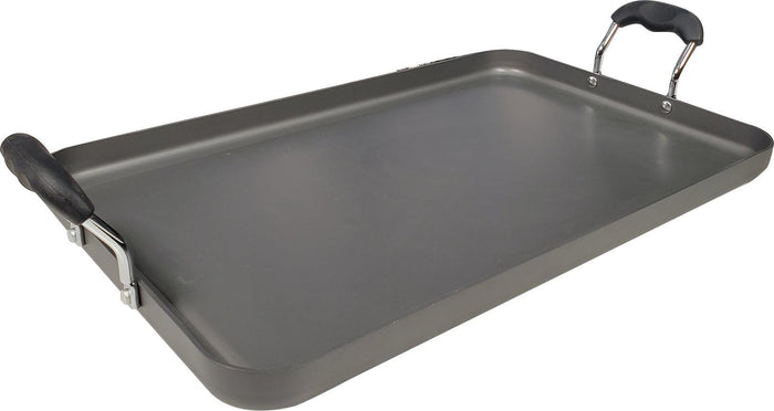 Winco - Griddle - Hard Anodized Aluminum - 19-5/8" x 12-1/4"