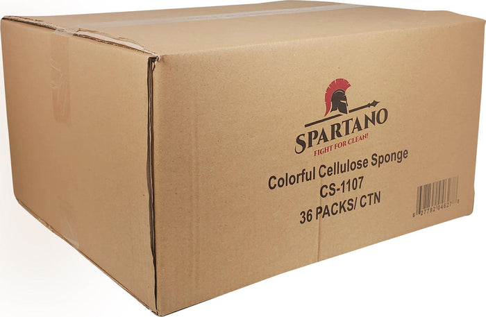 Spartano - Colorful Cellulose Sponge - 7pk - CS-1107