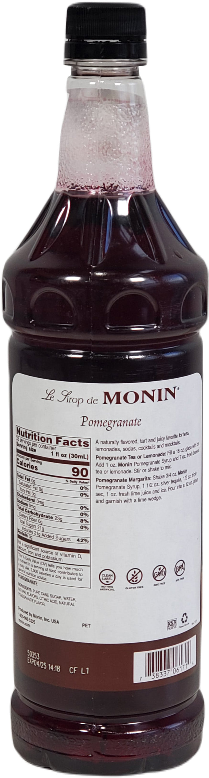 Monin – Pomegranate – Syrup