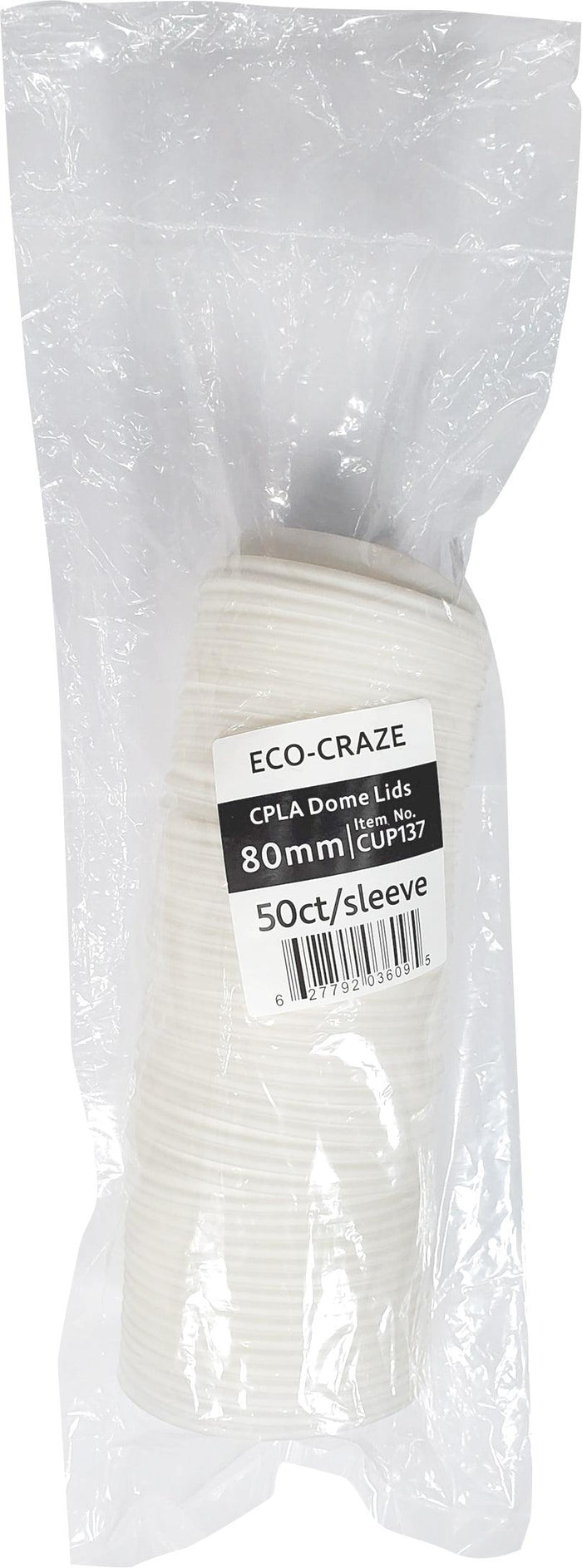 Eco-Craze - CPLA 8oz Dome Lid