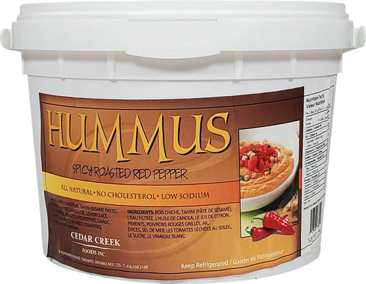 Cedar Creek - Hummus - Roasted Red Pepper