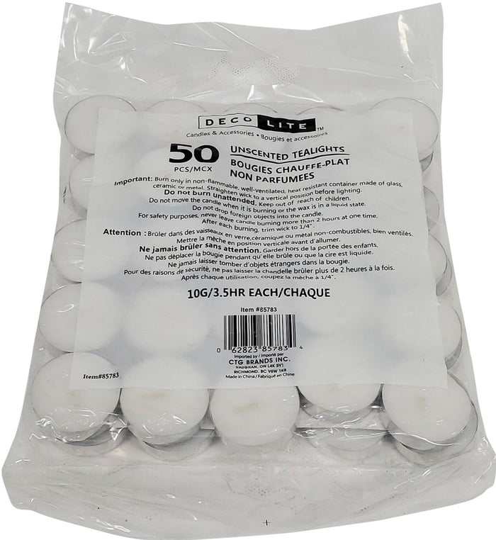 VSO - KG Radiance 50 Pack Tealight Candles