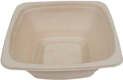 Eco-Craze - Natural Pulp Square Bowl 32oz