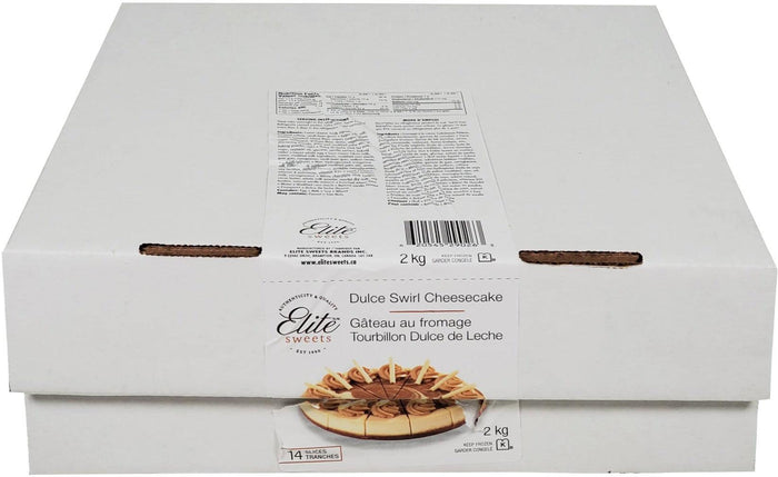 Elite Sweets - 10" Dulce Swirl Cheesecake