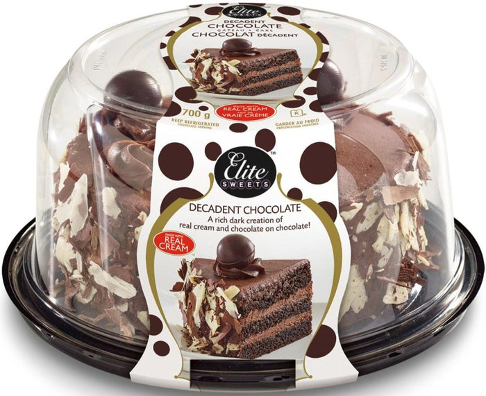 Elite Sweets - 6" Decadent Chocolate Cake