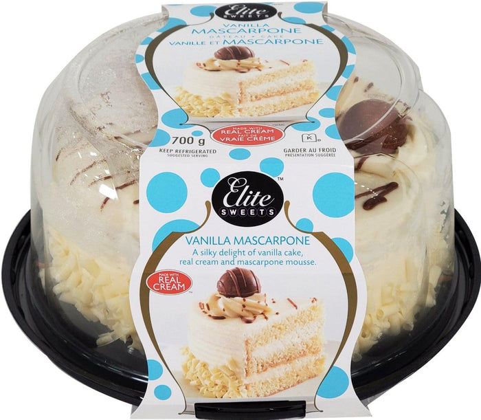 Elite Sweets - 6" Vanilla Cake / Mascarpone