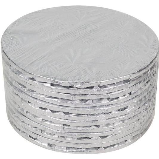 Decora - Cake Board - Round - Silver - 6x1/4