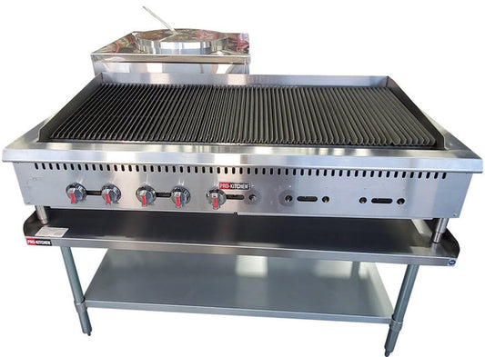 Pro-Kitchen - Charbroiler 200000 BTU 60"x30"x16" - GCB60