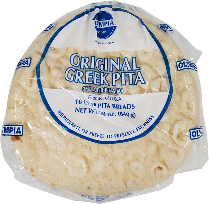 BNC - 7" Pita Bread - Greek - White