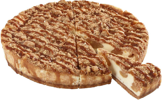 Elite - Cake - 10" Apple Crisp Cheesecake - Sliced