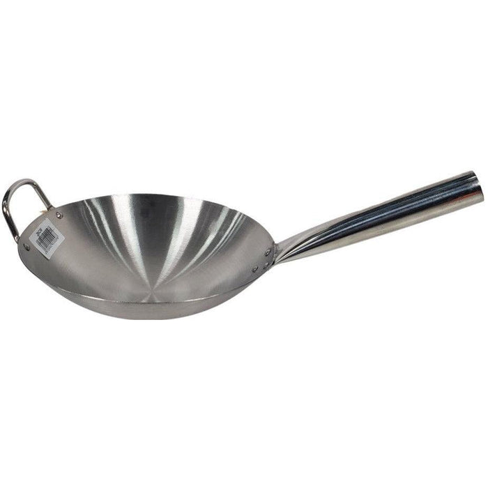 HH - 26 cm Wok/Karahi SS (1 Loop+1 Long Handle)