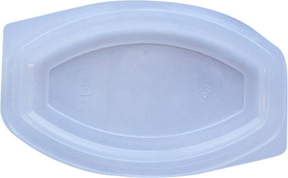 Value+ - 28WC - Oval Container - 28oz - White w/Clear Lid