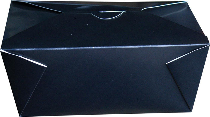 Eco-Craze - #4 Black Paper Fold Box - PFB04-B