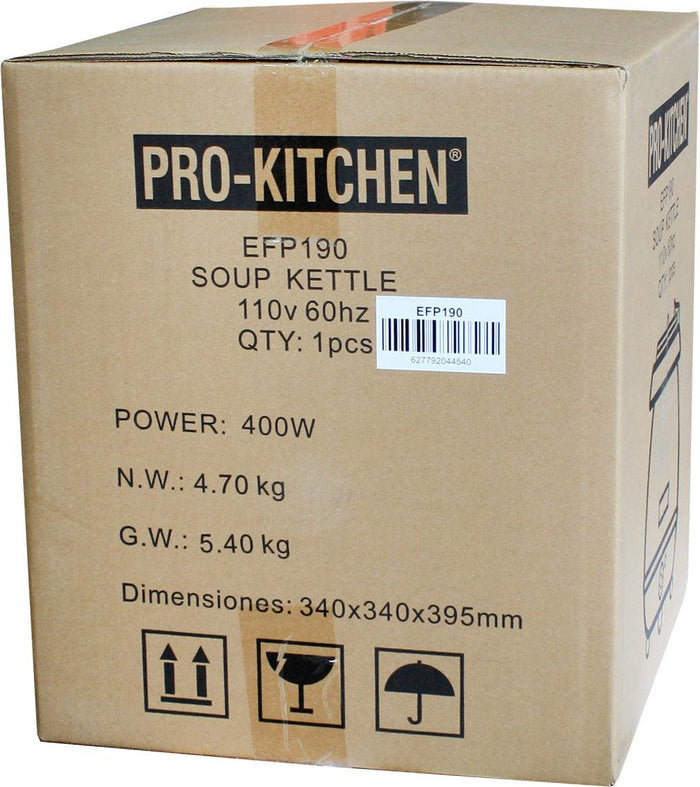 CLR - Pro-Kitchen - Soup Kettle 110V 60HZ - 10L