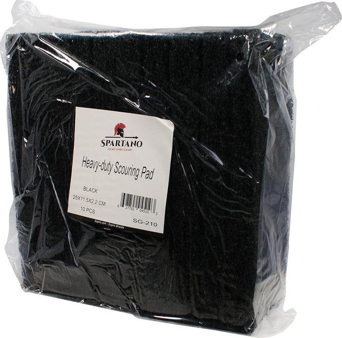 Spartano - Scouring Pad - Black - 10pk - SG-210