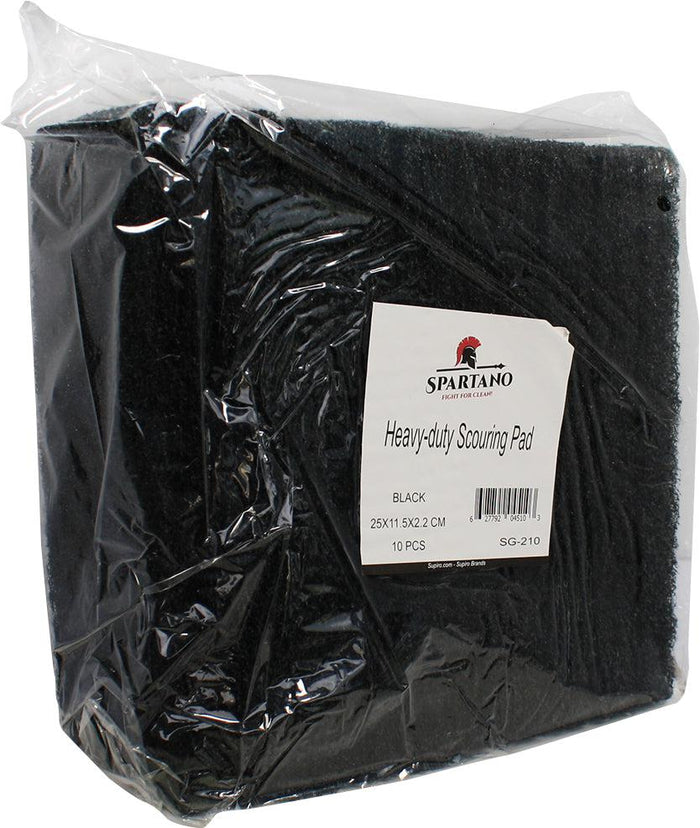 Spartano - Scouring Pad - Black - 10pk - SG-210