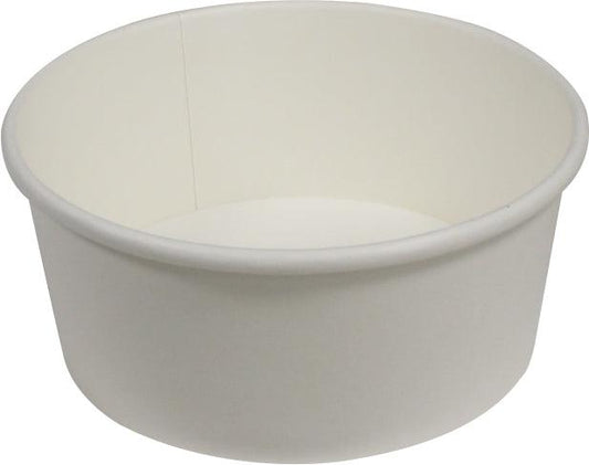 Morning Dew - 10 oz Paper Soup Container - White - 10SCW